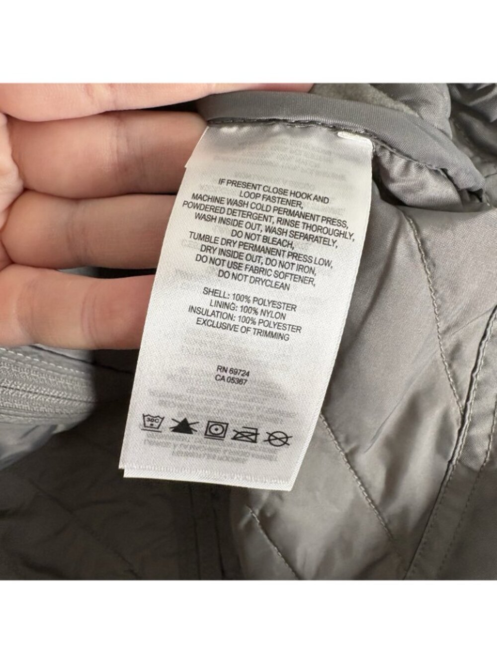 Columbia Women XS Gray Outdoor Pockets Full Zip Perfect Mix Quilted Vest - Picture 6 of 8